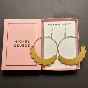 NIB Nickel & Suedw Marigold Havens - Gold Hardware